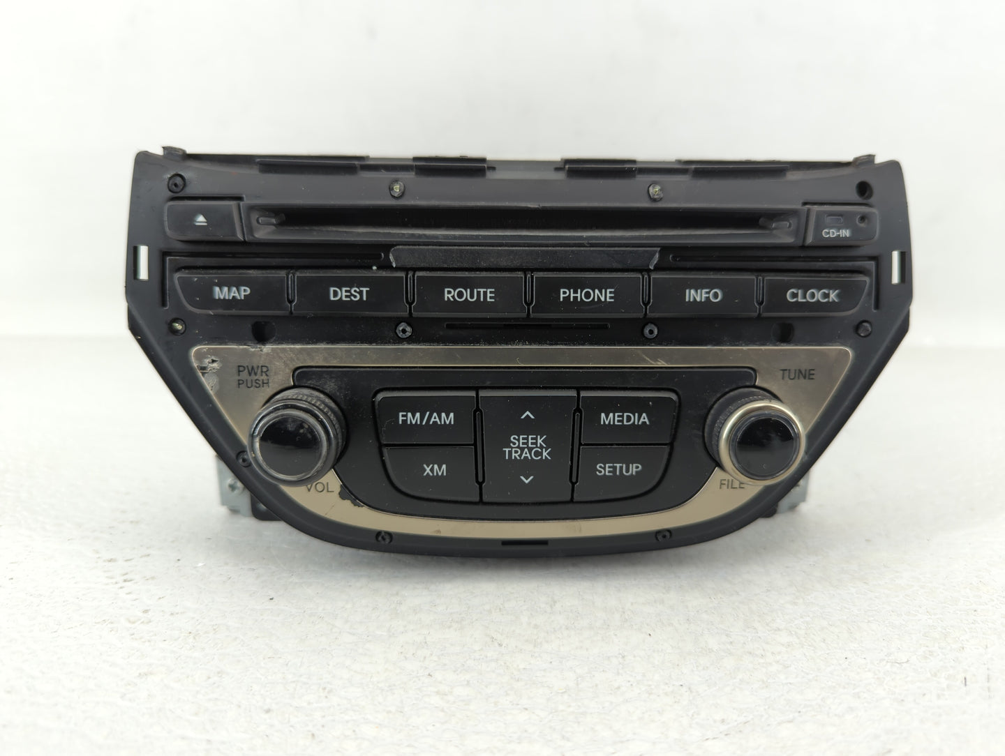 2013-2015 Hyundai Genesis Am Fm Cd Player Radio Receiver - Oemusedautoparts1.com