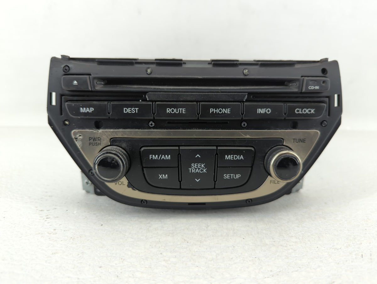 2013-2015 Hyundai Genesis Am Fm Cd Player Radio Receiver 511307 - Oemusedautoparts1.com