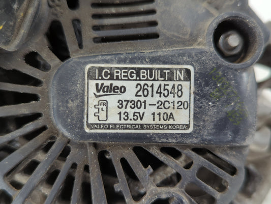 2013-2014 Hyundai Genesis Alternator Replacement Generator Charging Assembly Engine OEM P/N:37301-2C120 Fits Fits 2013 2014 OEM Used Auto Parts