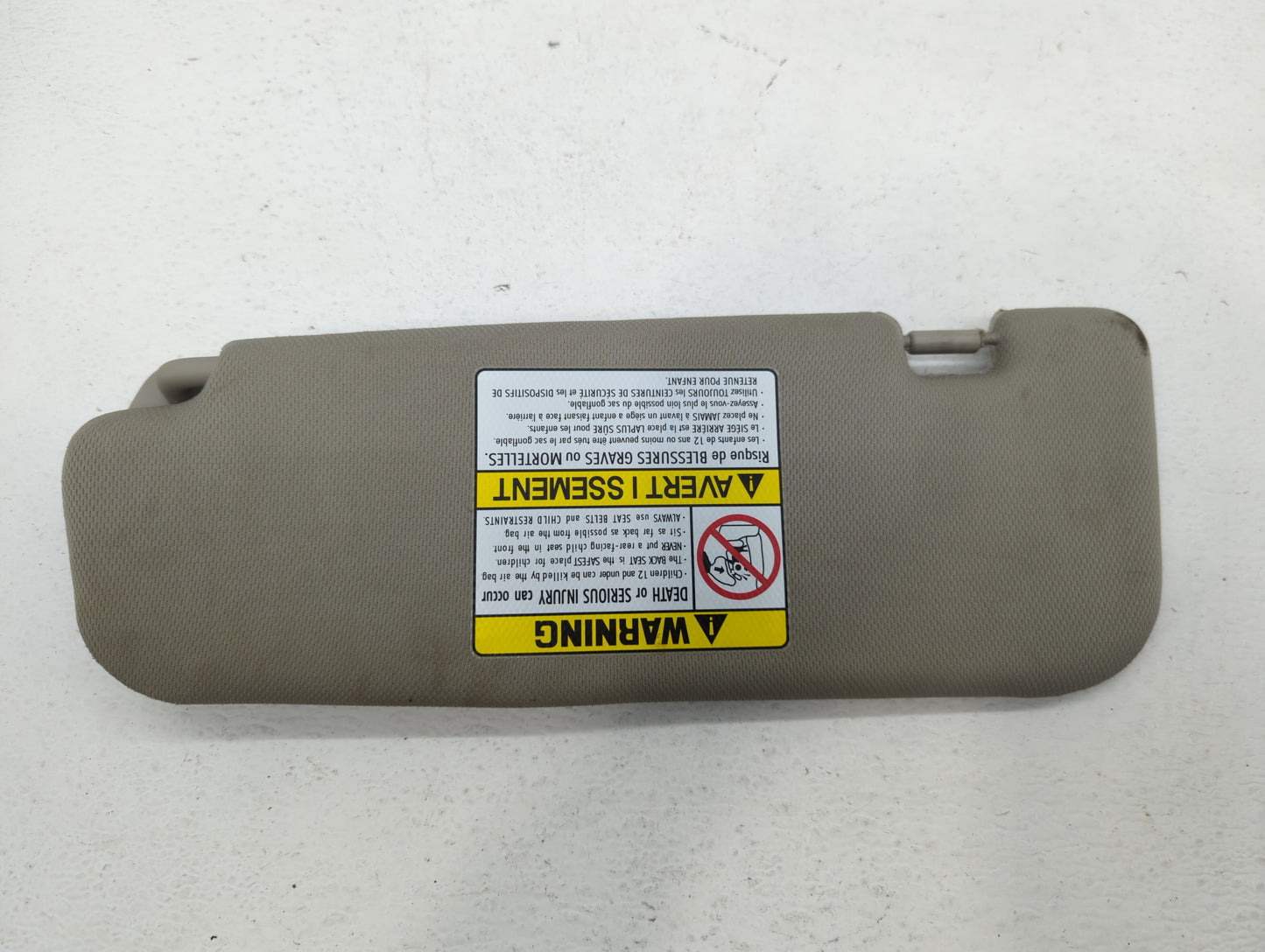 2009-2016 Hyundai Genesis Sun Visor Shade Replacement Passenger Right Mirror Fits Fits 2009 2010 2011 2012 2013 2014 2015 20
