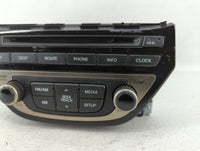 2013-2015 Hyundai Genesis Am Fm Cd Player Radio Receiver 517635 - Oemusedautoparts1.com