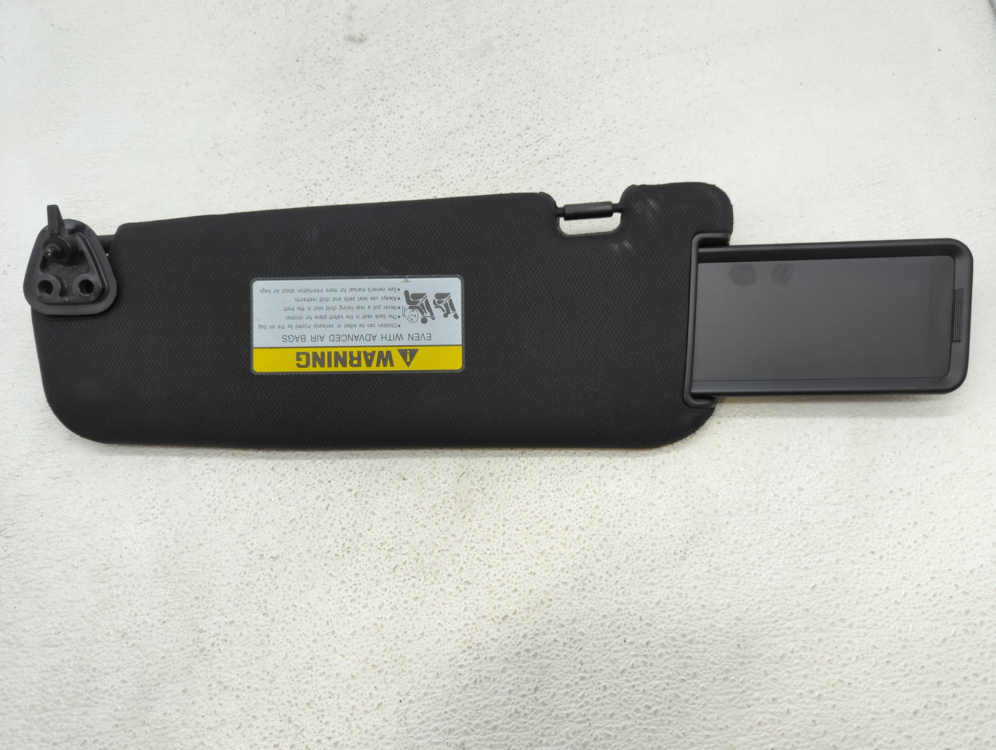 2009-2016 Hyundai Genesis Sun Visor Shade Replacement Passenger Right Mirror Fits Fits 2009 2010 2011 2012 2013 2014 2015 20