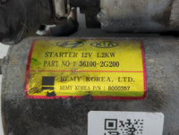2013-2014 Hyundai Genesis Car Starter Motor Solenoid OEM P/N:8000357 36100-2G200 Fits OEM Used Auto Parts - Oemusedautoparts