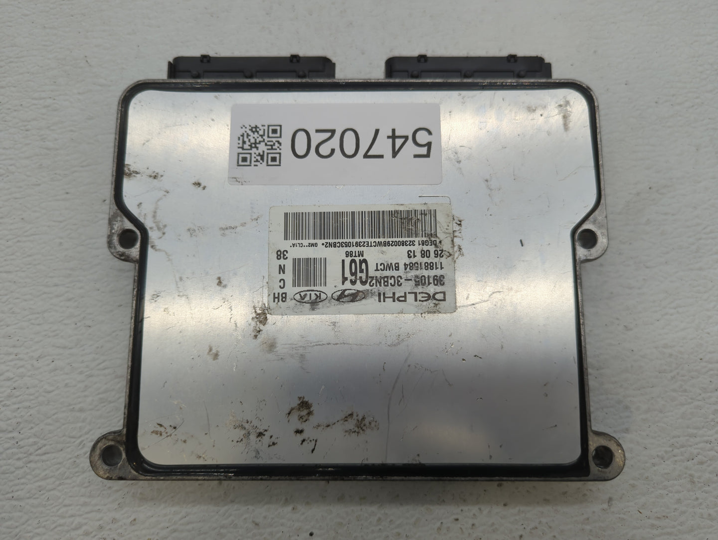 2012-2014 Hyundai Genesis PCM Engine Control Computer ECU ECM PCU OEM P/N:39105-3CBN2 Fits Fits 2012 2013 2014 OEM Used Auto