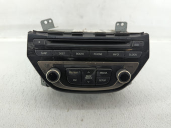 compare product 2013-2016 Hyundai Genesis Am Fm Cd Player Radio Receiver 549054