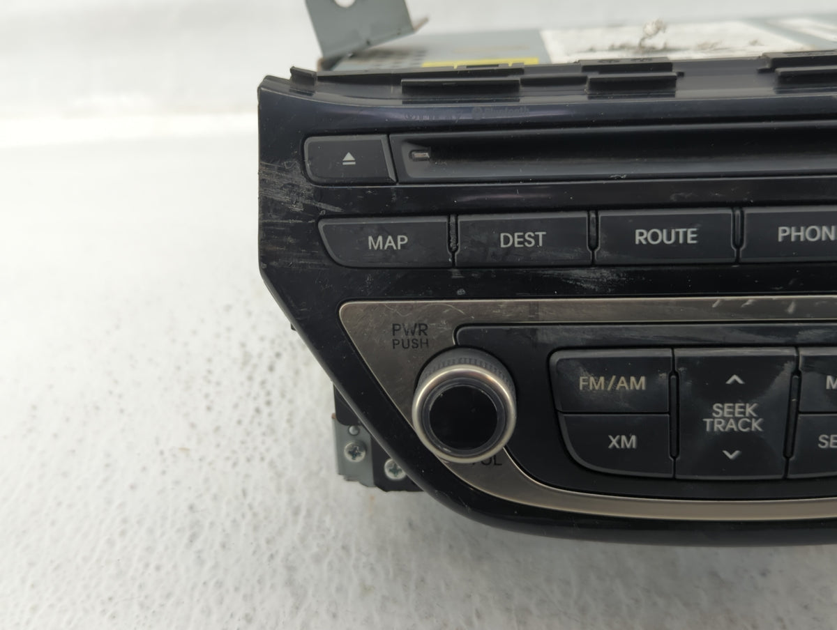 2013-2016 Hyundai Genesis Am Fm Cd Player Radio Receiver 549054 - Oemusedautoparts1.com