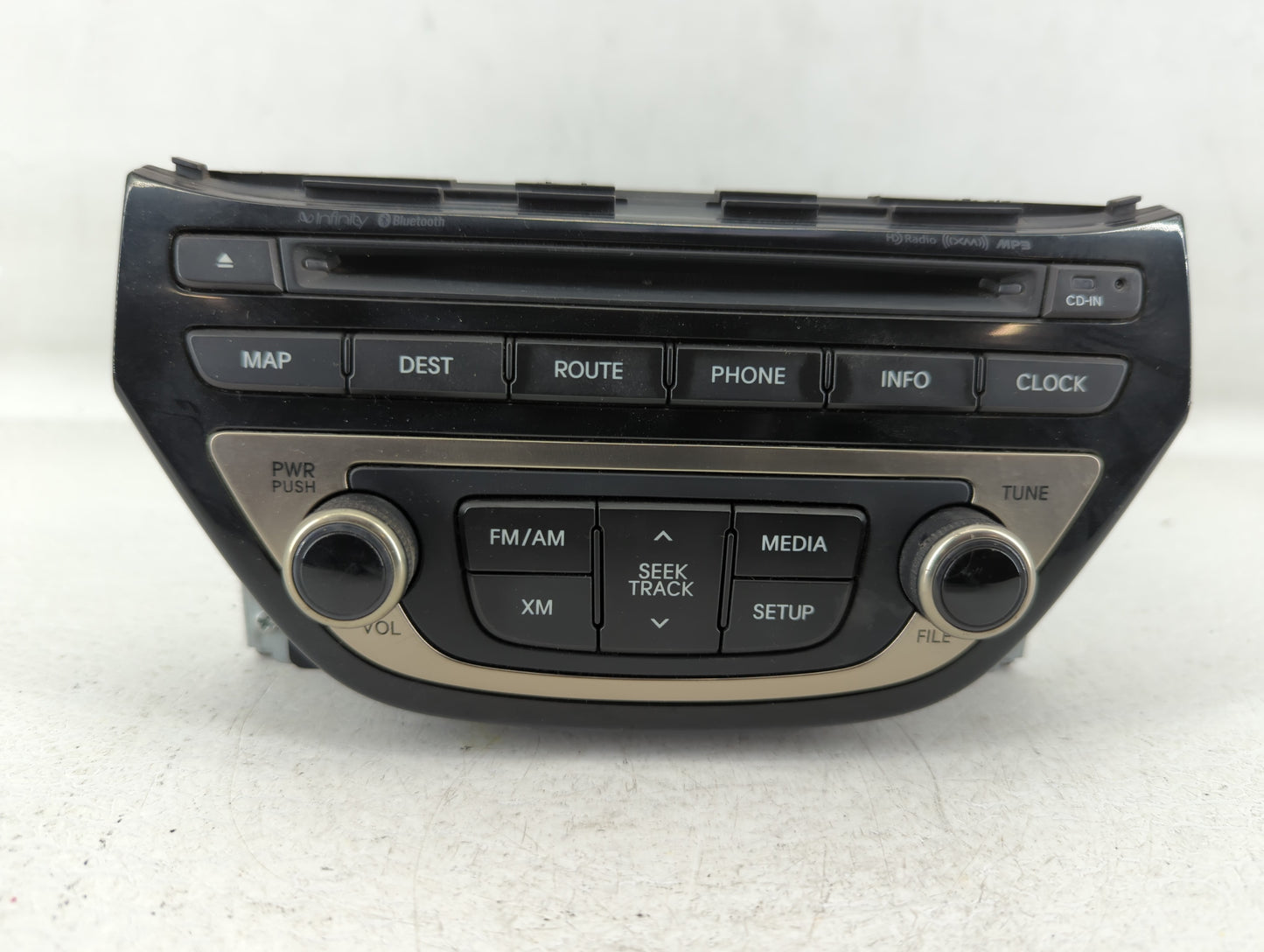 2013-2015 Hyundai Genesis Am Fm Cd Player Radio Receiver - Oemusedautoparts1.com