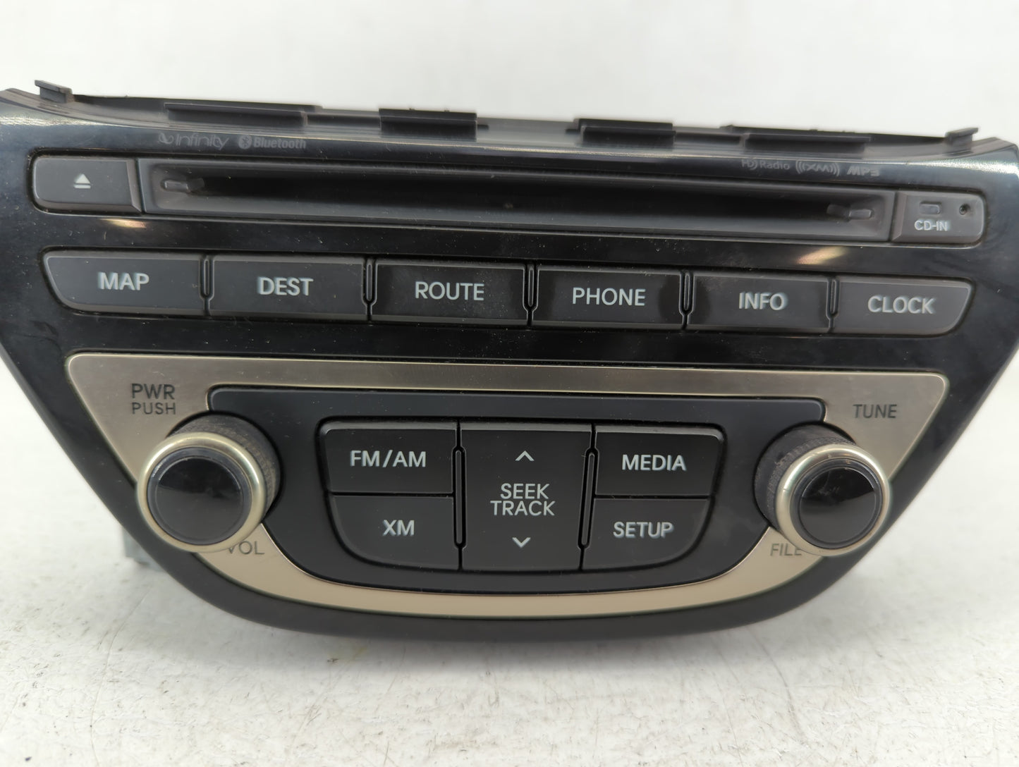 2013-2015 Hyundai Genesis Am Fm Cd Player Radio Receiver - Oemusedautoparts1.com