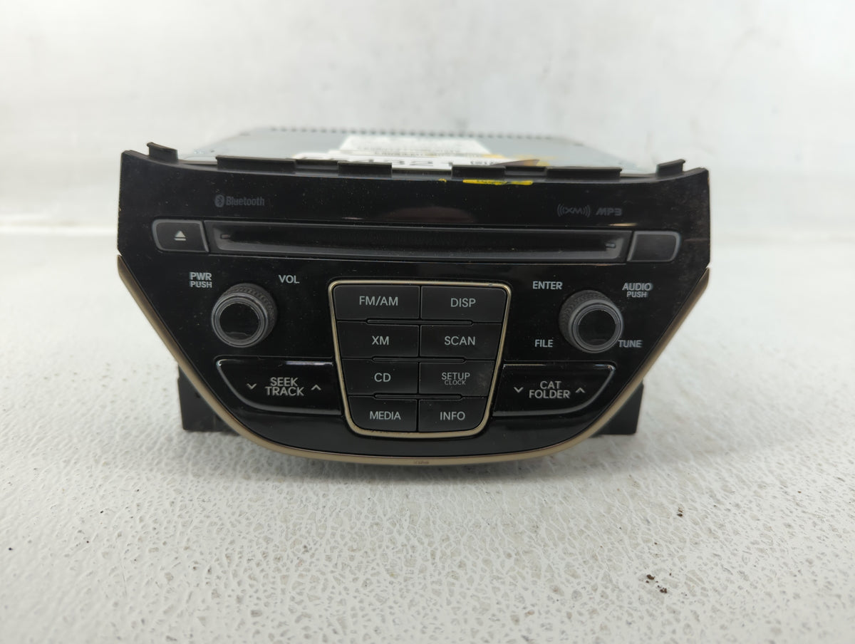 2013-2013 Hyundai Genesis Am Fm Cd Player Radio Receiver 554321 - Oemusedautoparts1.com