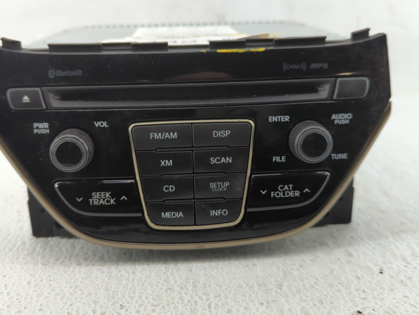 2013-2013 Hyundai Genesis Am Fm Cd Player Radio Receiver - Oemusedautoparts1.com