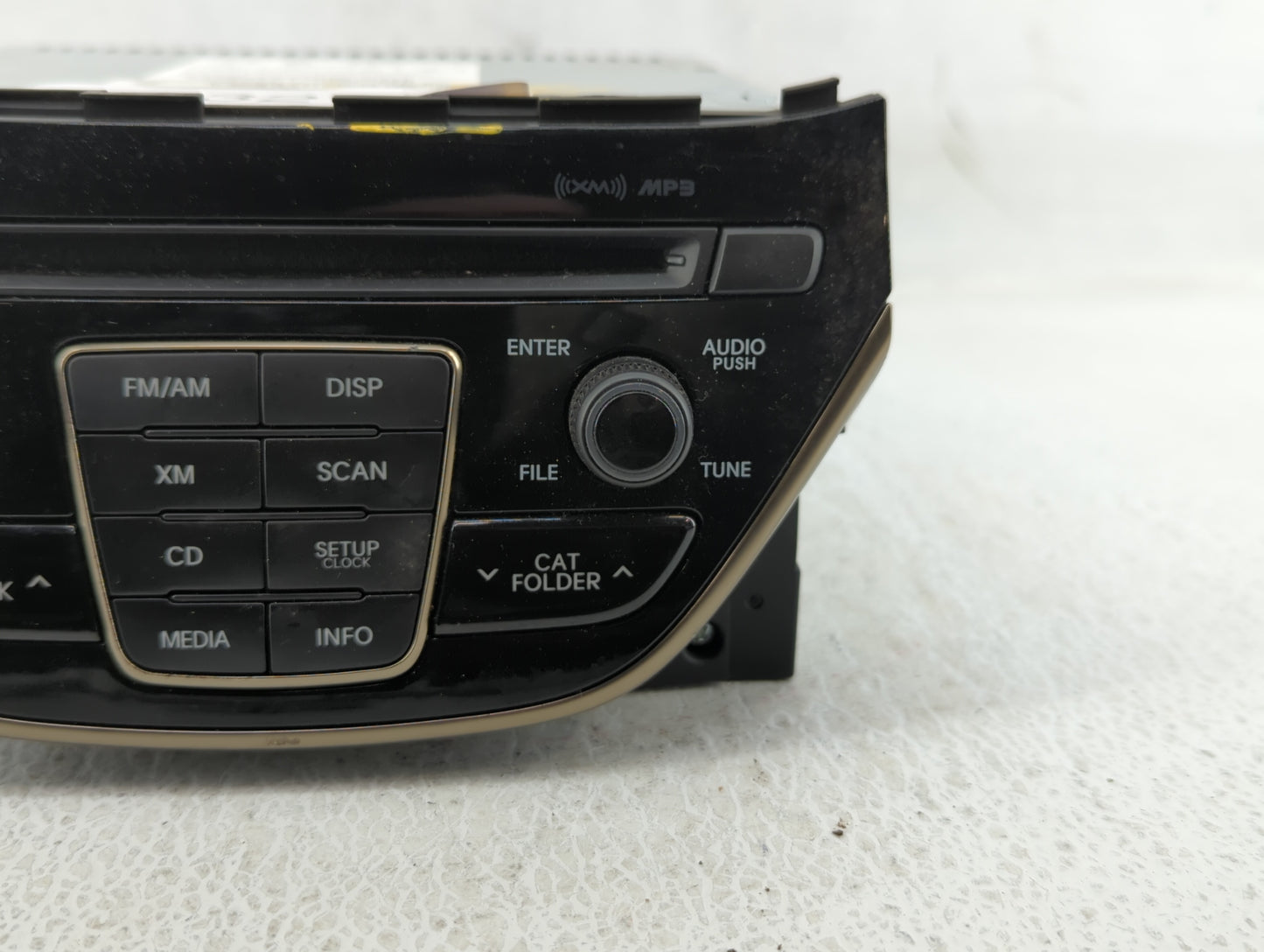 2013-2013 Hyundai Genesis Am Fm Cd Player Radio Receiver - Oemusedautoparts1.com