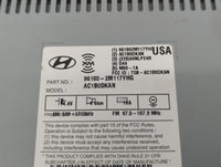 2013-2013 Hyundai Genesis Am Fm Cd Player Radio Receiver - Oemusedautoparts1.com