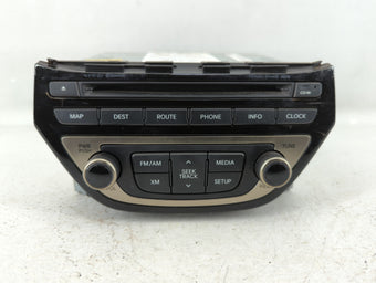 compare product 2013-2015 Hyundai Genesis Am Fm Cd Player Radio Receiver 554999