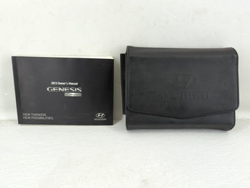 2013 Hyundai Genesis Owners Manual Book Guide P/N:D2M0-EU381 OEM Used Auto Parts - Oemusedautoparts1.com