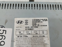 2013 Hyundai Genesis Radio AM FM Cd Player Receiver Replacement P/N:96180-2M117YHG Fits OEM Used Auto Parts - Oemusedautopar