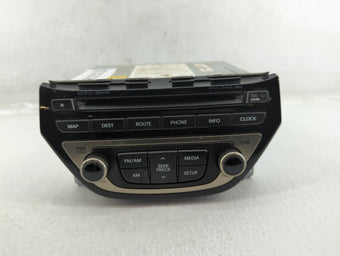 compare product 2013-2015 Hyundai Genesis Radio AM FM Cd Player Receiver Replacement P/N:96560-2M770YHG Fits Fits 2013 2014 2015 OEM Used Auto Parts