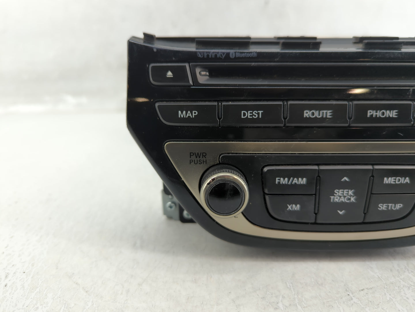 2013-2015 Hyundai Genesis Radio AM FM Cd Player Receiver Replacement P/N:96560-2M770YHG Fits Fits 2013 2014 2015 OEM Used Au