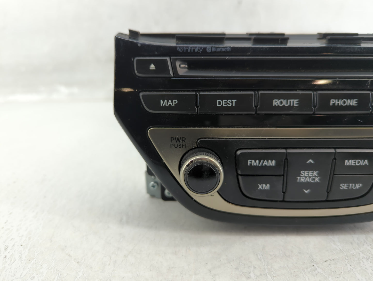 2013-2015 Hyundai Genesis Radio AM FM Cd Player Receiver Replacement P/N:96560-2M770YHG Fits Fits 2013 2014 2015 OEM Used Au