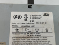 2013-2015 Hyundai Genesis Radio AM FM Cd Player Receiver Replacement P/N:96560-2M770YHG Fits Fits 2013 2014 2015 OEM Used Au