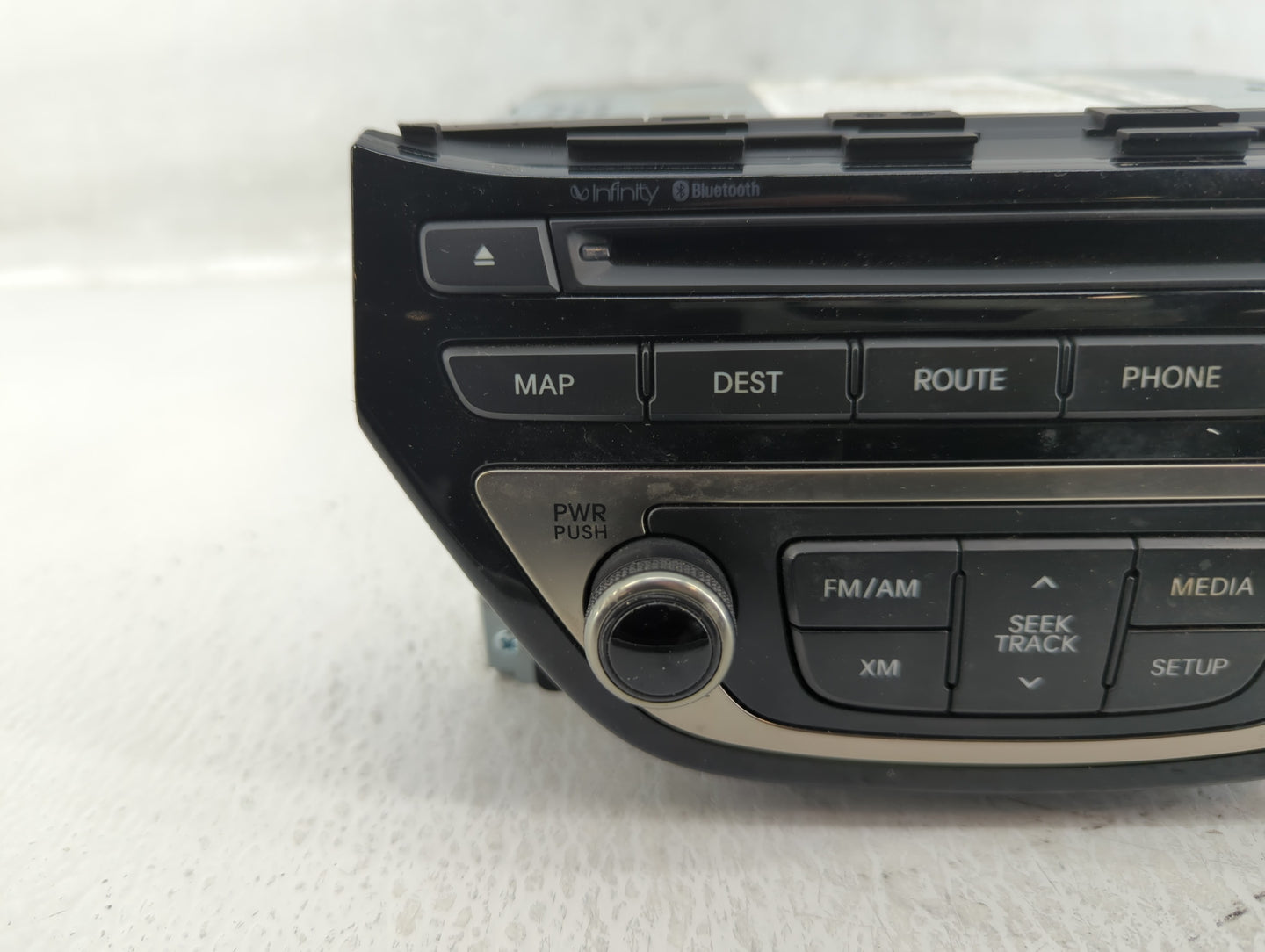 2013-2015 Hyundai Genesis Radio AM FM Cd Player Receiver Replacement P/N:96560-2M770YHG Fits Fits 2013 2014 2015 OEM Used Au