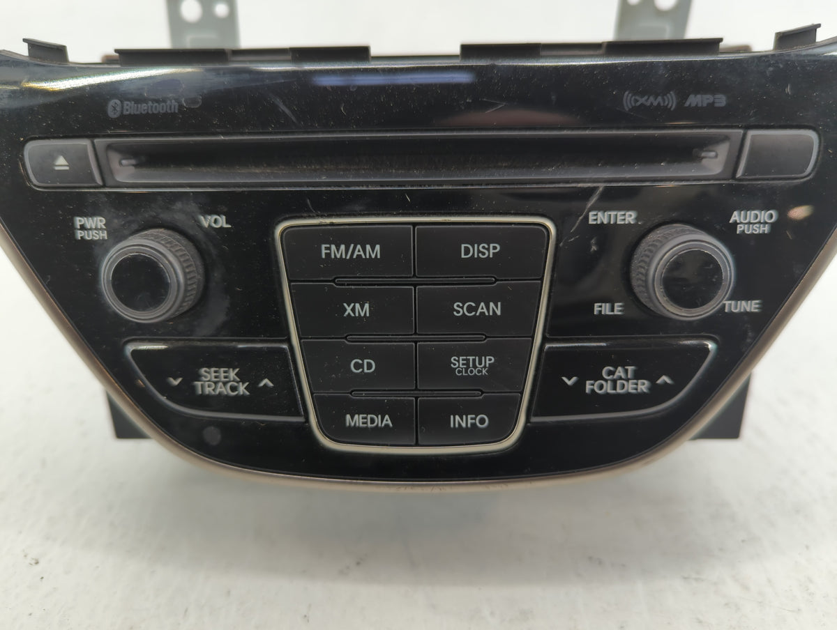 2013-2013 Hyundai Genesis Am Fm Cd Player Radio Receiver 583042 - Oemusedautoparts1.com