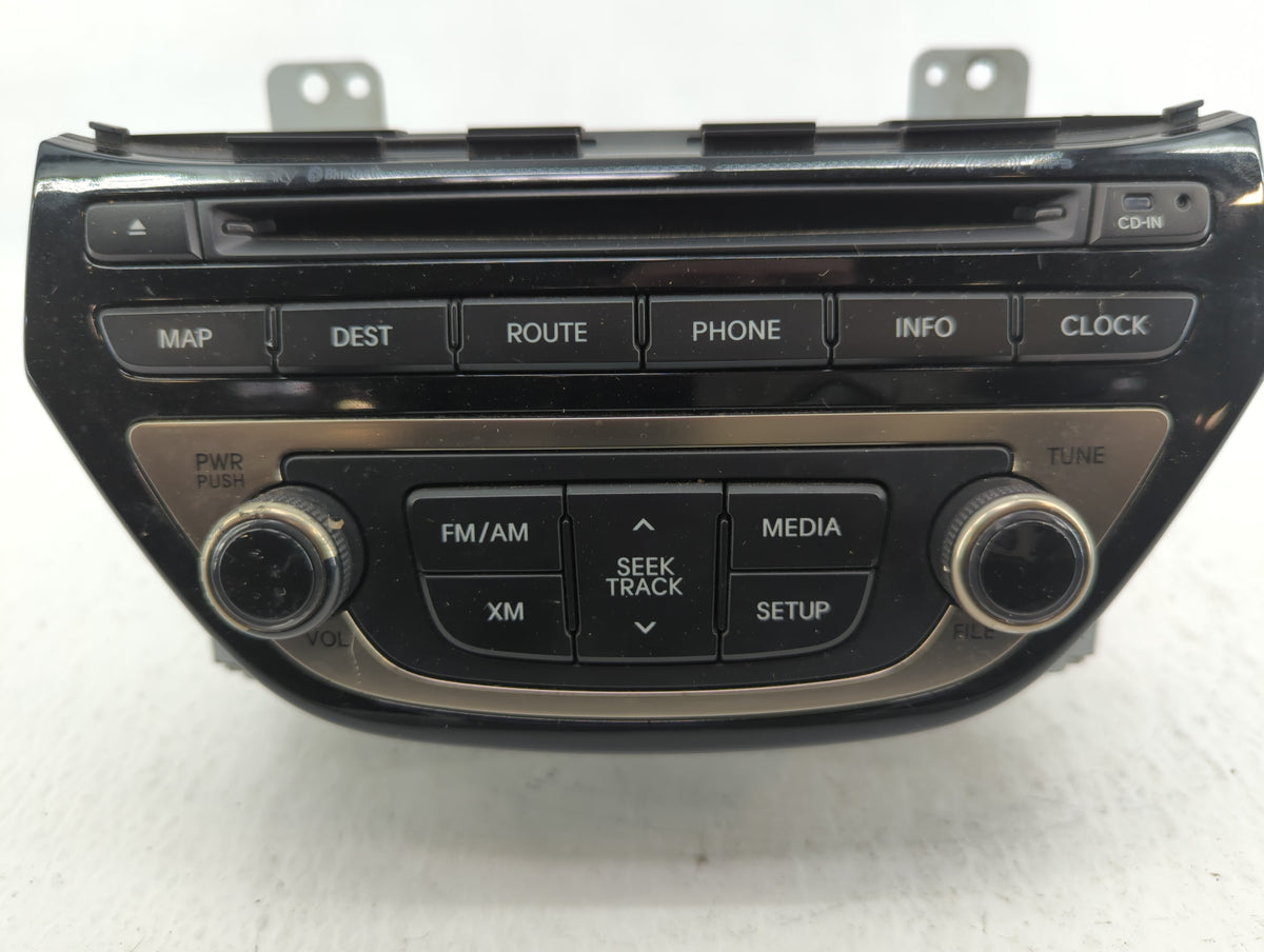 2013-2015 Hyundai Genesis Am Fm Cd Player Radio Receiver 583223 - Oemusedautoparts1.com