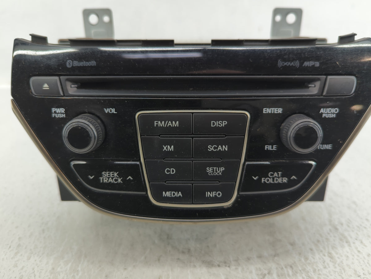 2013-2013 Hyundai Genesis Am Fm Cd Player Radio Receiver 591207 - Oemusedautoparts1.com