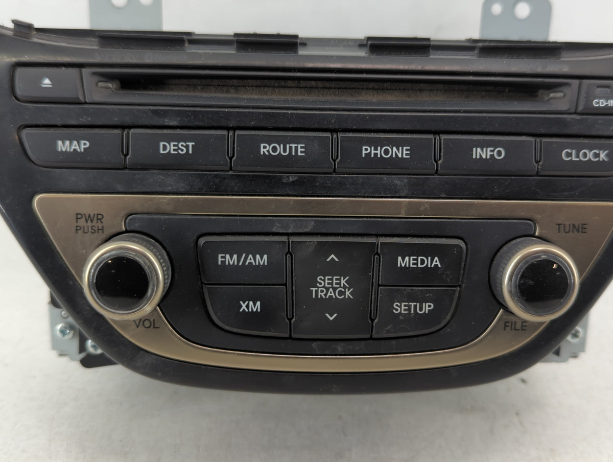 2013-2015 Hyundai Genesis Am Fm Cd Player Radio Receiver 591843 - Oemusedautoparts1.com