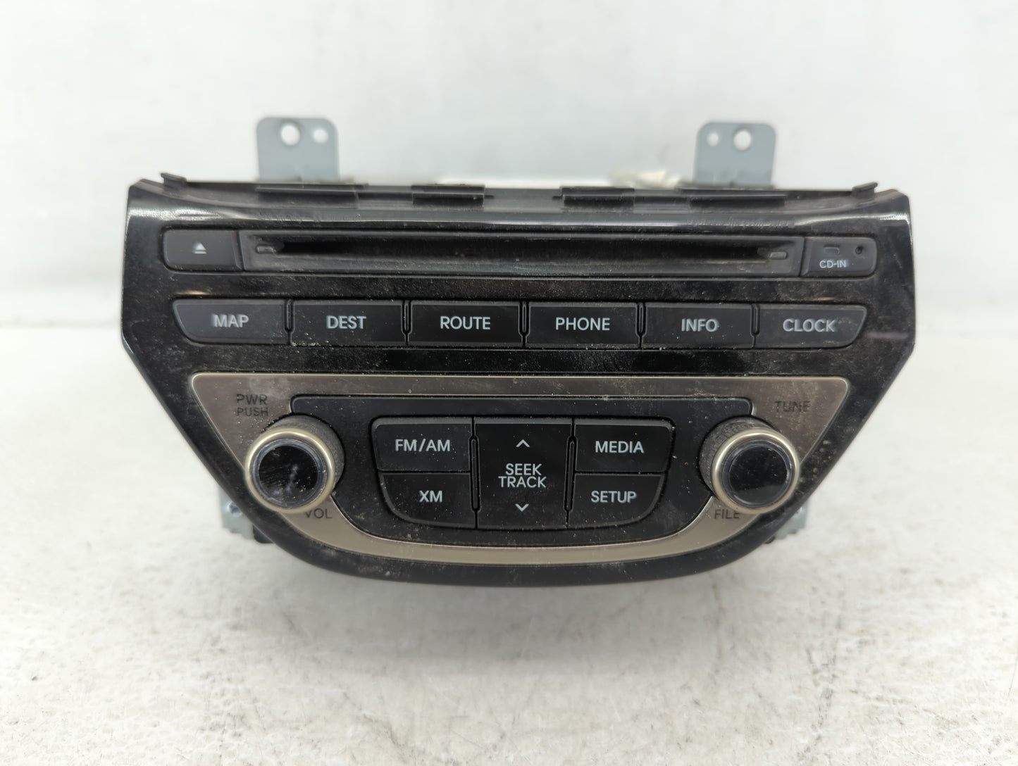 2013-2015 Hyundai Genesis Radio AM FM Cd Player Receiver Replacement P/N:96560-2M770YHG Fits Fits 2013 2014 2015 OEM Used Au