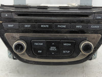 2013-2015 Hyundai Genesis Radio AM FM Cd Player Receiver Replacement P/N:96560-2M770YHG Fits Fits 2013 2014 2015 OEM Used Au