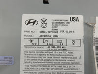 2013-2015 Hyundai Genesis Radio AM FM Cd Player Receiver Replacement P/N:96560-2M770YHG Fits Fits 2013 2014 2015 OEM Used Au