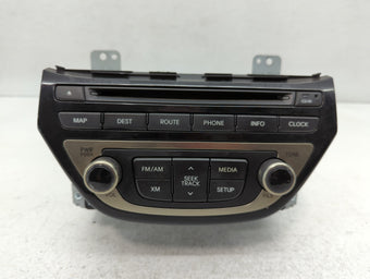 compare product 2013-2015 Hyundai Genesis Am Fm Cd Player Radio Receiver 596934