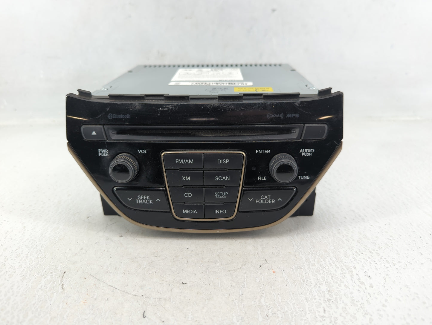 2013-2013 Hyundai Genesis Am Fm Cd Player Radio Receiver - Oemusedautoparts1.com