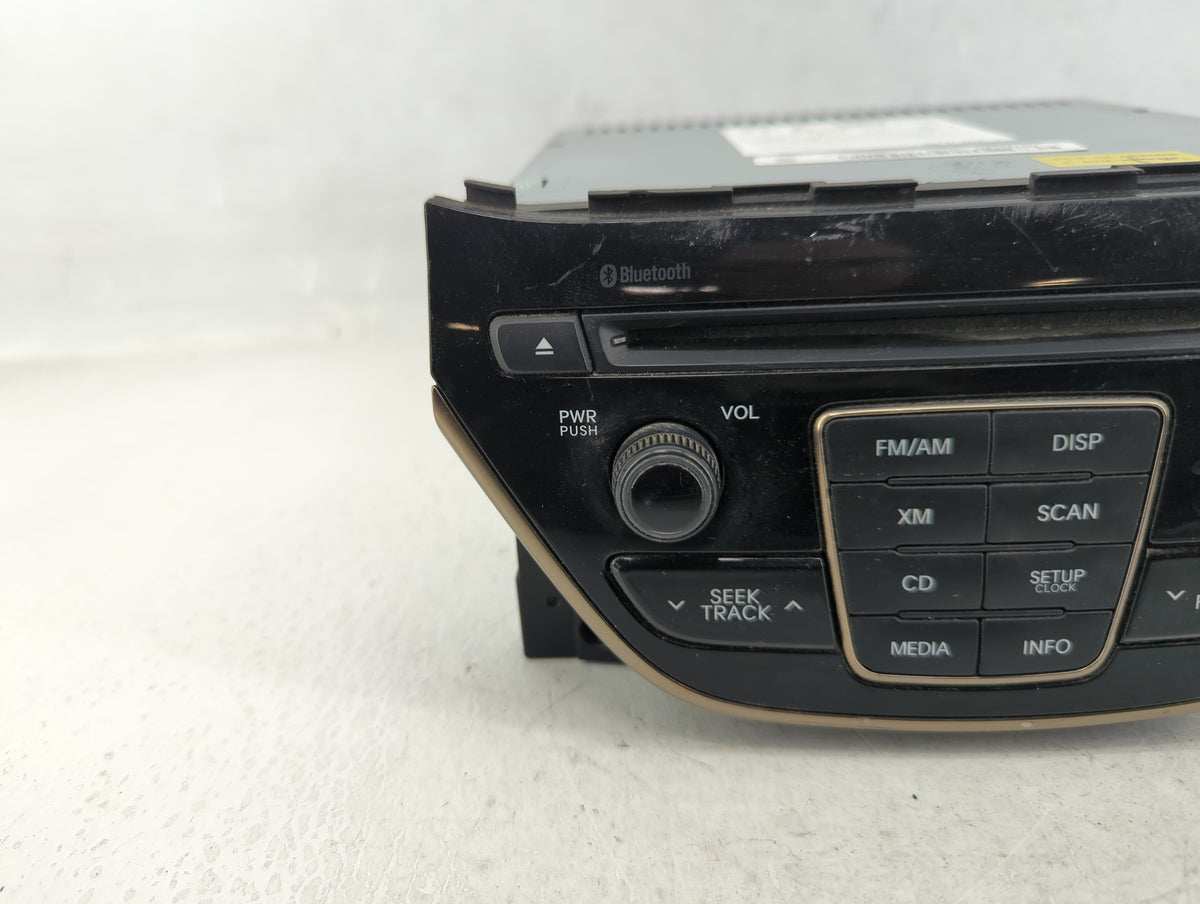 2013-2013 Hyundai Genesis Am Fm Cd Player Radio Receiver 611129 - Oemusedautoparts1.com