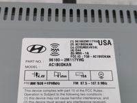 2013-2013 Hyundai Genesis Am Fm Cd Player Radio Receiver - Oemusedautoparts1.com