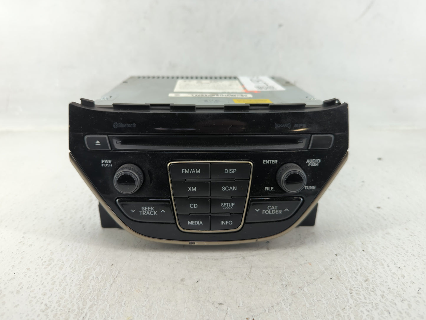 2011-2014 Hyundai Genesis Radio AM FM Cd Player Receiver Replacement P/N:96180-2M117YHG Fits Fits 2011 2012 2013 2014 OEM Us