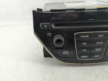 2011-2014 Hyundai Genesis Radio AM FM Cd Player Receiver Replacement P/N:96180-2M117YHG Fits Fits 2011 2012 2013 2014 OEM Used Auto Parts