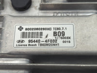2013-2014 Hyundai Genesis PCM Engine Control Computer ECU ECM PCU OEM P/N:95440-4F032 Fits Fits 2013 2014 OEM Used Auto Part