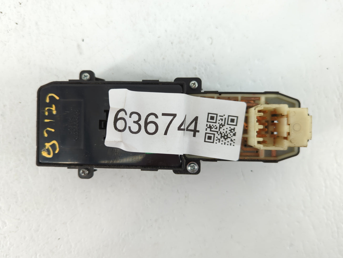 2013-2016 Hyundai Genesis Master Power Window Switch Replacement Driver Side Left P/N:>ABS< 202008375 Fits OEM Used Auto Par