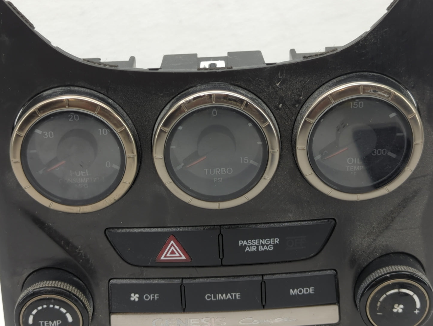 2013-2016 Hyundai Genesis Climate Control Module Temperature AC/Heater Replacement P/N:94300-2M800 97250-2MFN0 Fits OEM Used