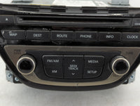 2013-2013 Hyundai Genesis Am Fm Cd Player Radio Receiver 637726 - Oemusedautoparts1.com