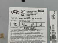 2013-2013 Hyundai Genesis Am Fm Cd Player Radio Receiver - Oemusedautoparts1.com