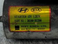 2013-2014 Hyundai Genesis Car Starter Motor Solenoid OEM P/N:8000357 36100-2G200 Fits OEM Used Auto Parts - Oemusedautoparts