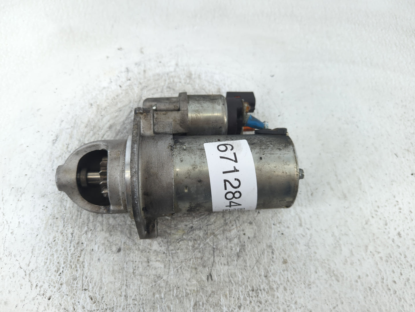 2013-2014 Hyundai Genesis Car Starter Motor Solenoid OEM P/N:8000357 36100-2G200 Fits OEM Used Auto Parts - Oemusedautoparts