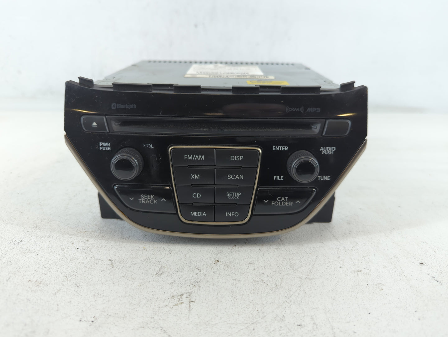 2013-2013 Hyundai Genesis Am Fm Cd Player Radio Receiver - Oemusedautoparts1.com