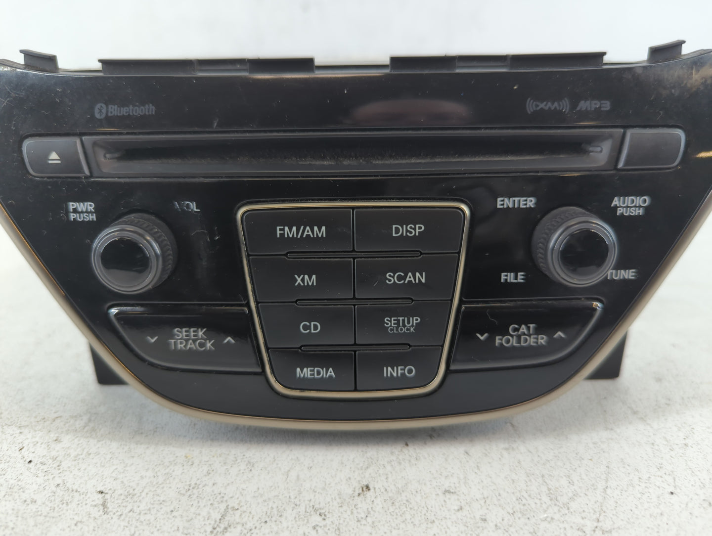 2013-2013 Hyundai Genesis Am Fm Cd Player Radio Receiver - Oemusedautoparts1.com