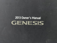 2013 Hyundai Genesis Owners Manual Book Guide P/N:A3MO-EU31C A3M0-EU31C OEM Used Auto Parts - Oemusedautoparts1.com