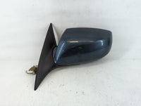 2009-2016 Hyundai Genesis Driver Left Side View Manual Door Mirror Blue - Oemusedautoparts1.com
