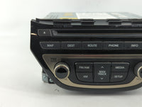 2013-2015 Hyundai Genesis Radio AM FM Cd Player Receiver Replacement P/N:96560-2M770YHG Fits Fits 2013 2014 2015 OEM Used Au