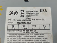 2013-2015 Hyundai Genesis Radio AM FM Cd Player Receiver Replacement P/N:96560-2M770YHG Fits Fits 2013 2014 2015 OEM Used Au